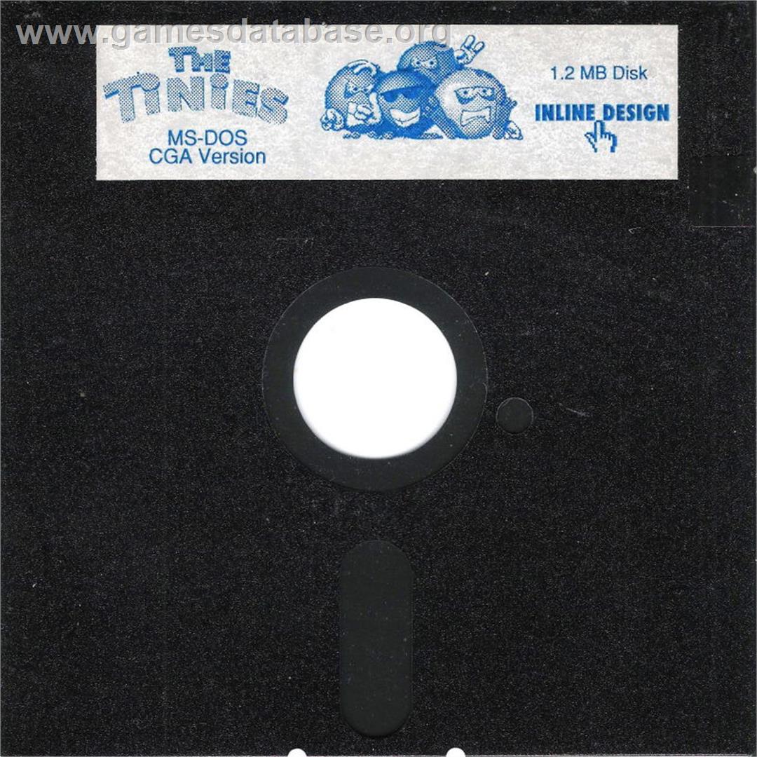 Tiny Skweeks - Microsoft DOS - Artwork - Disc