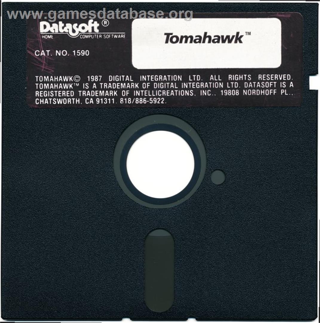 Tomahawk - Microsoft DOS - Artwork - Disc