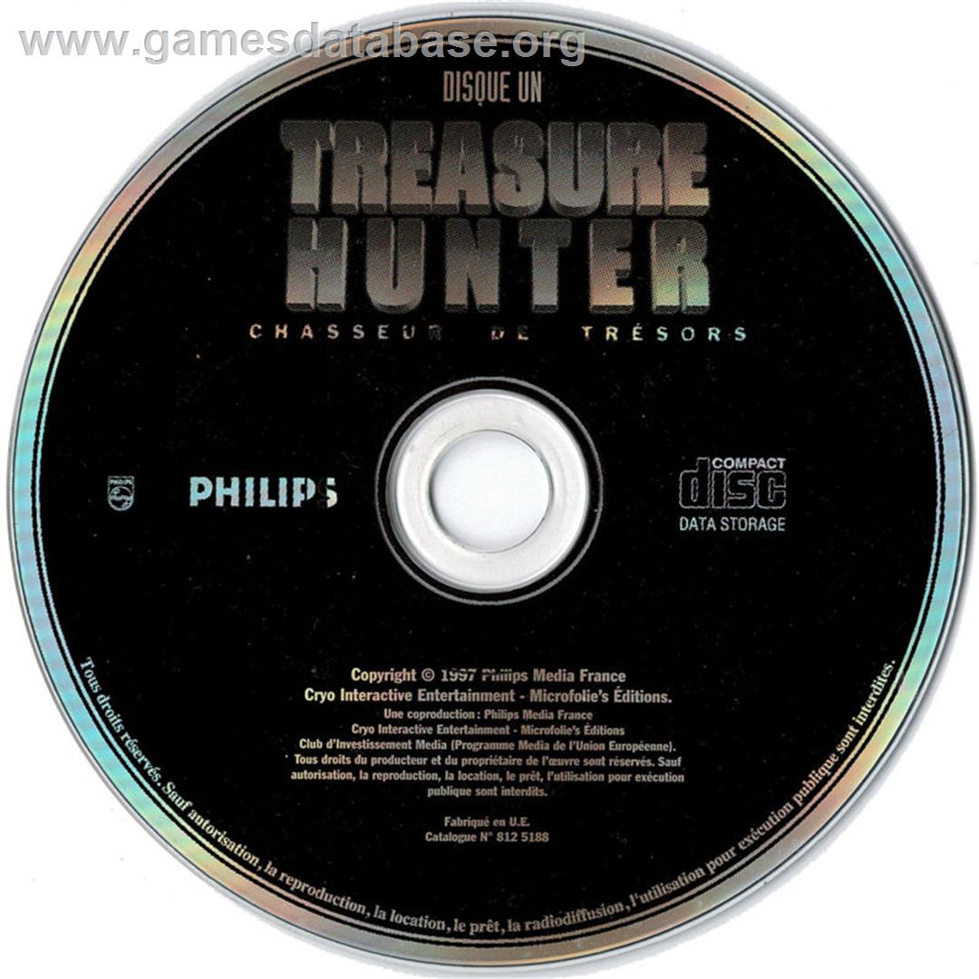 Treasure Hunter - Microsoft DOS - Artwork - Disc