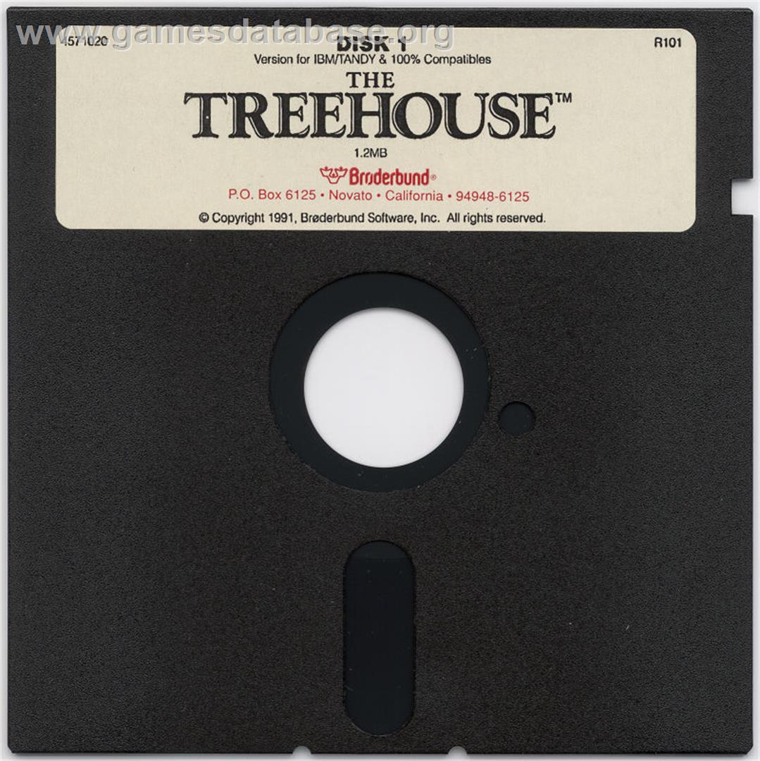 Treehouse, The - Microsoft DOS - Artwork - Disc
