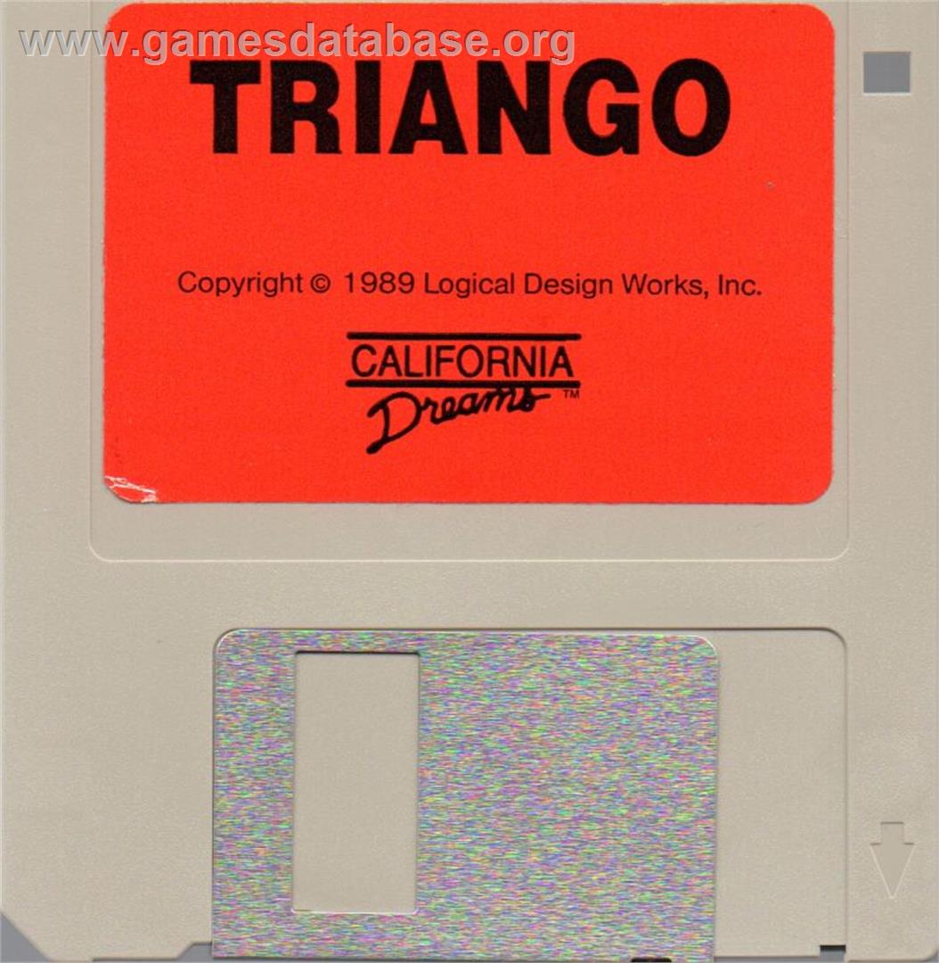 TrianGO - Microsoft DOS - Artwork - Disc