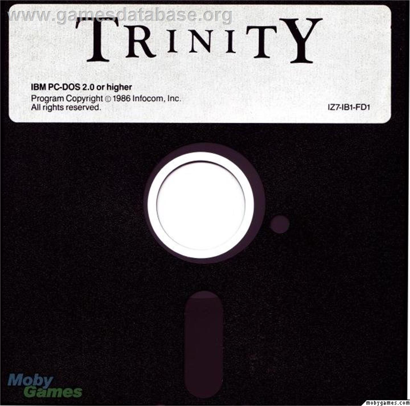 Trinity - Microsoft DOS - Artwork - Disc