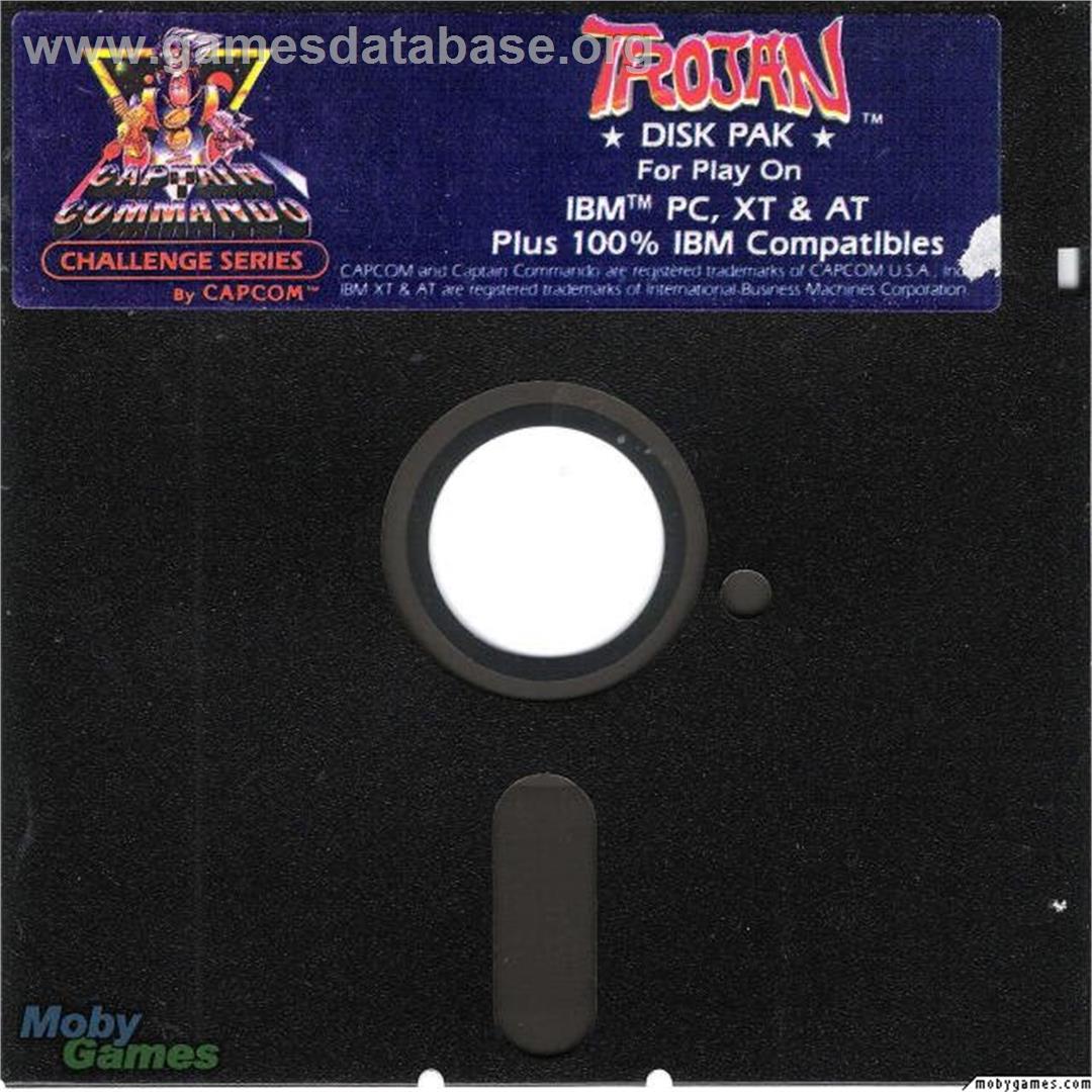 Trojan - Microsoft DOS - Artwork - Disc