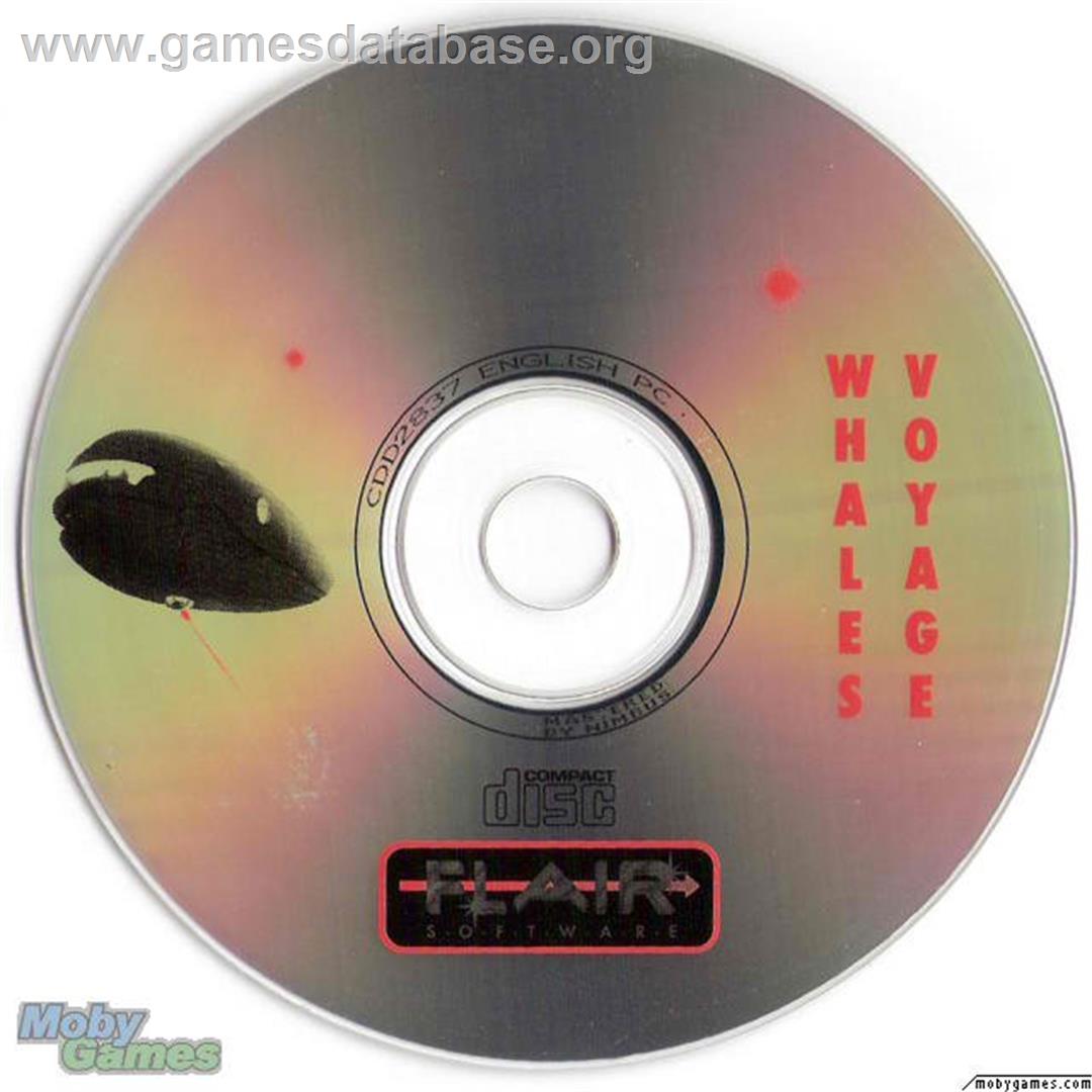 Whale's Voyage - Microsoft DOS - Artwork - Disc