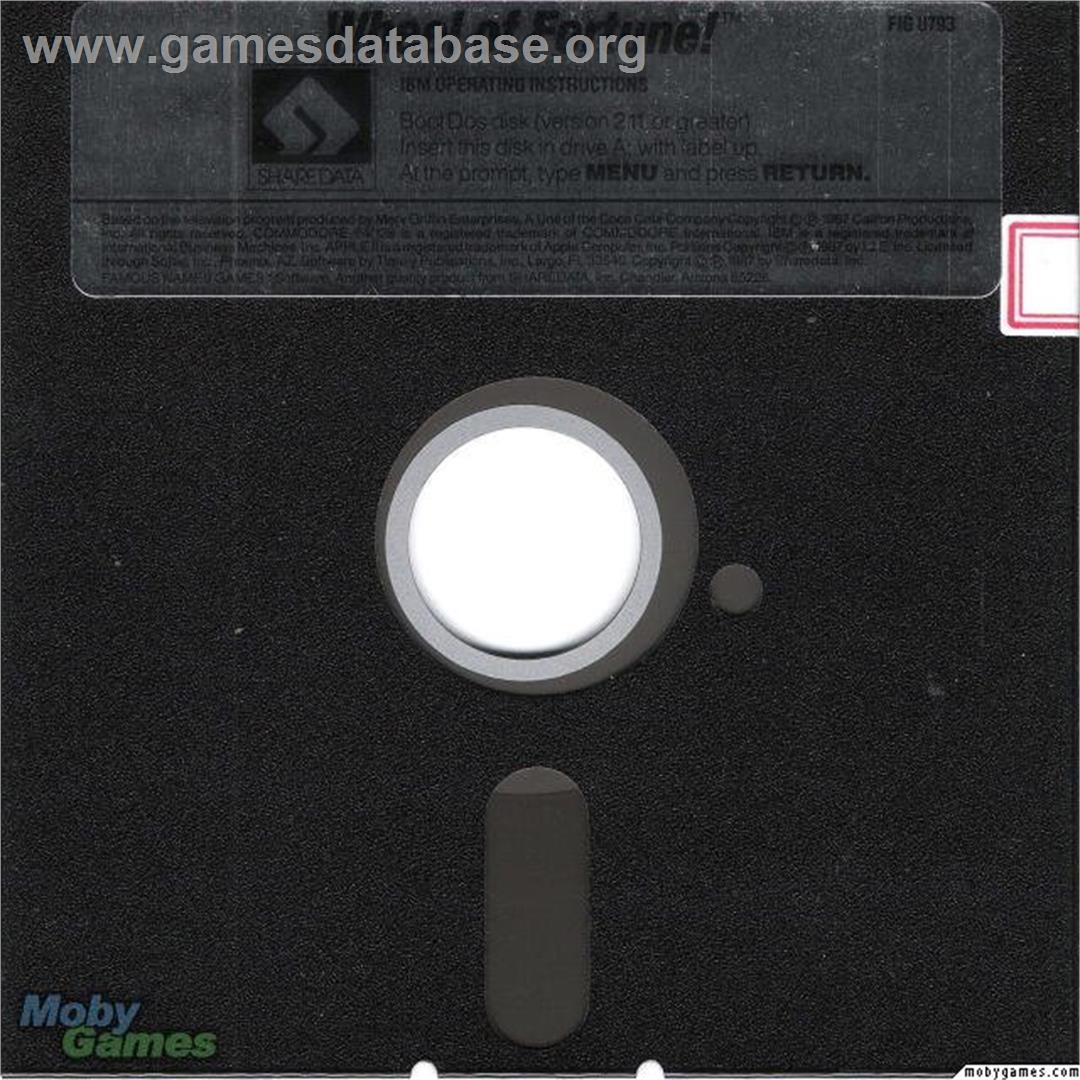 Wheel Of Fortune - Microsoft DOS - Artwork - Disc