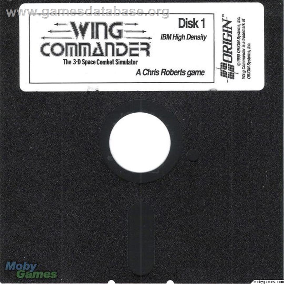 Wing Commander - Microsoft DOS - Artwork - Disc