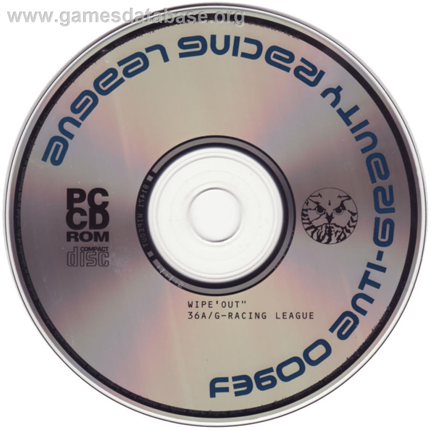 WipEout (1995) - Microsoft DOS - Artwork - Disc
