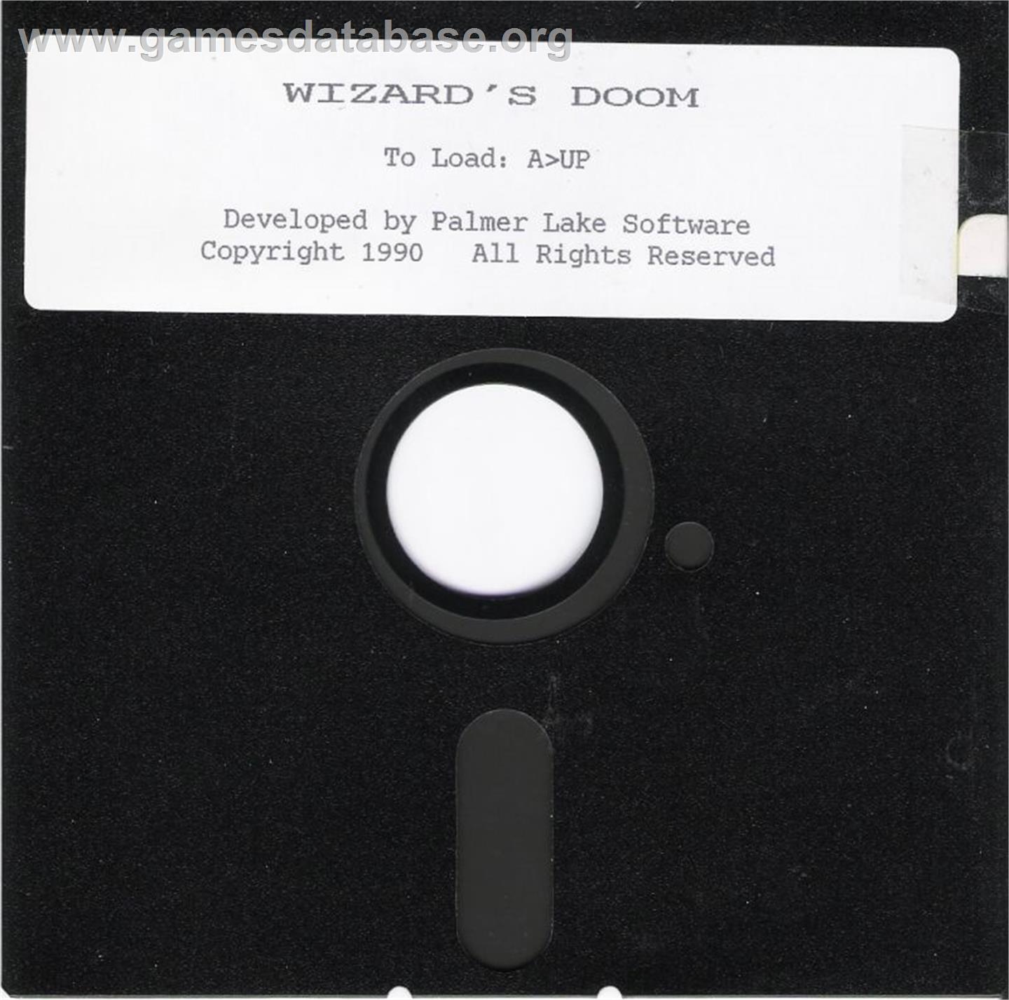 Wizard's Doom - Microsoft DOS - Artwork - Disc