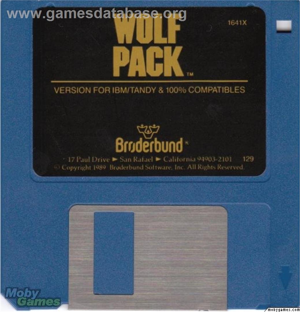 WolfPack - Microsoft DOS - Artwork - Disc