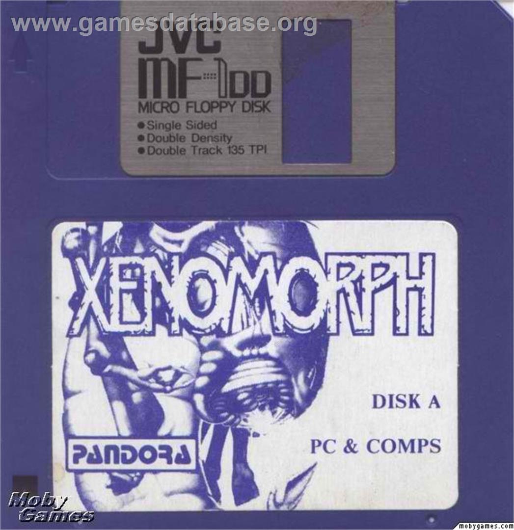 Xenomorph - Microsoft DOS - Artwork - Disc