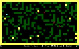 In game image of Beast on the Microsoft DOS.