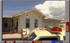 In game image of Drug Wars - A Game Based on the New York Drug Market on the Microsoft DOS.