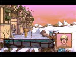 In game image of Fable on the Microsoft DOS.