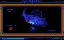 In game image of StarBlade on the Microsoft DOS.