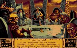 In game image of Storm Master on the Microsoft DOS.