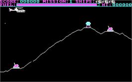 In game image of Striker on the Microsoft DOS.