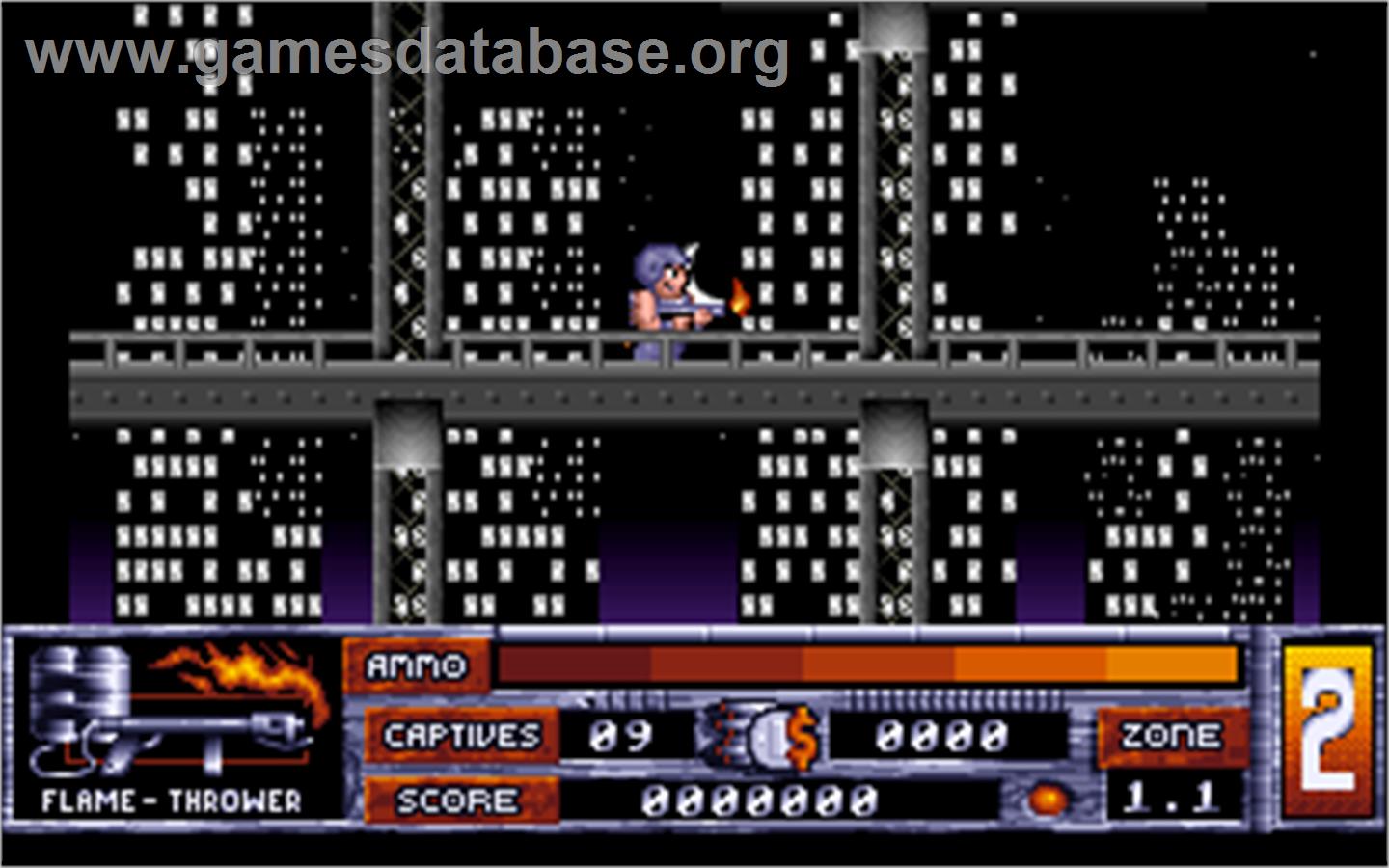 Alien Carnage - Microsoft DOS - Artwork - In Game