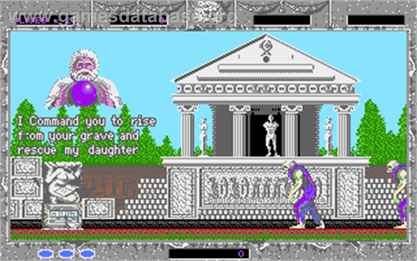 Altered Beast - Microsoft DOS - Artwork - In Game