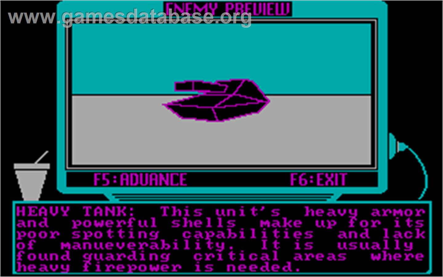 Arcticfox - Microsoft DOS - Artwork - In Game