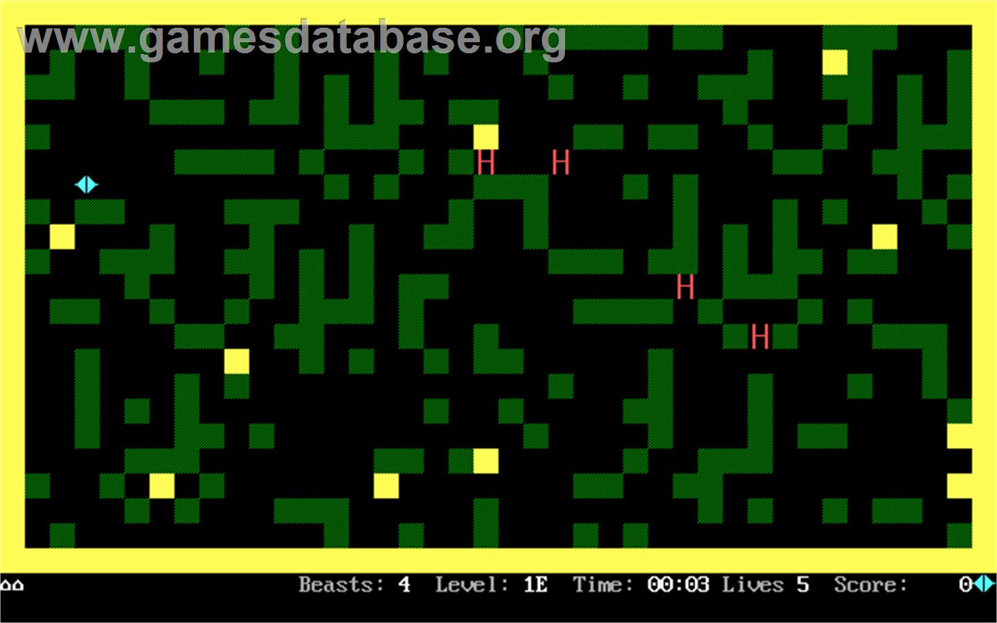 Beast - Microsoft DOS - Artwork - In Game