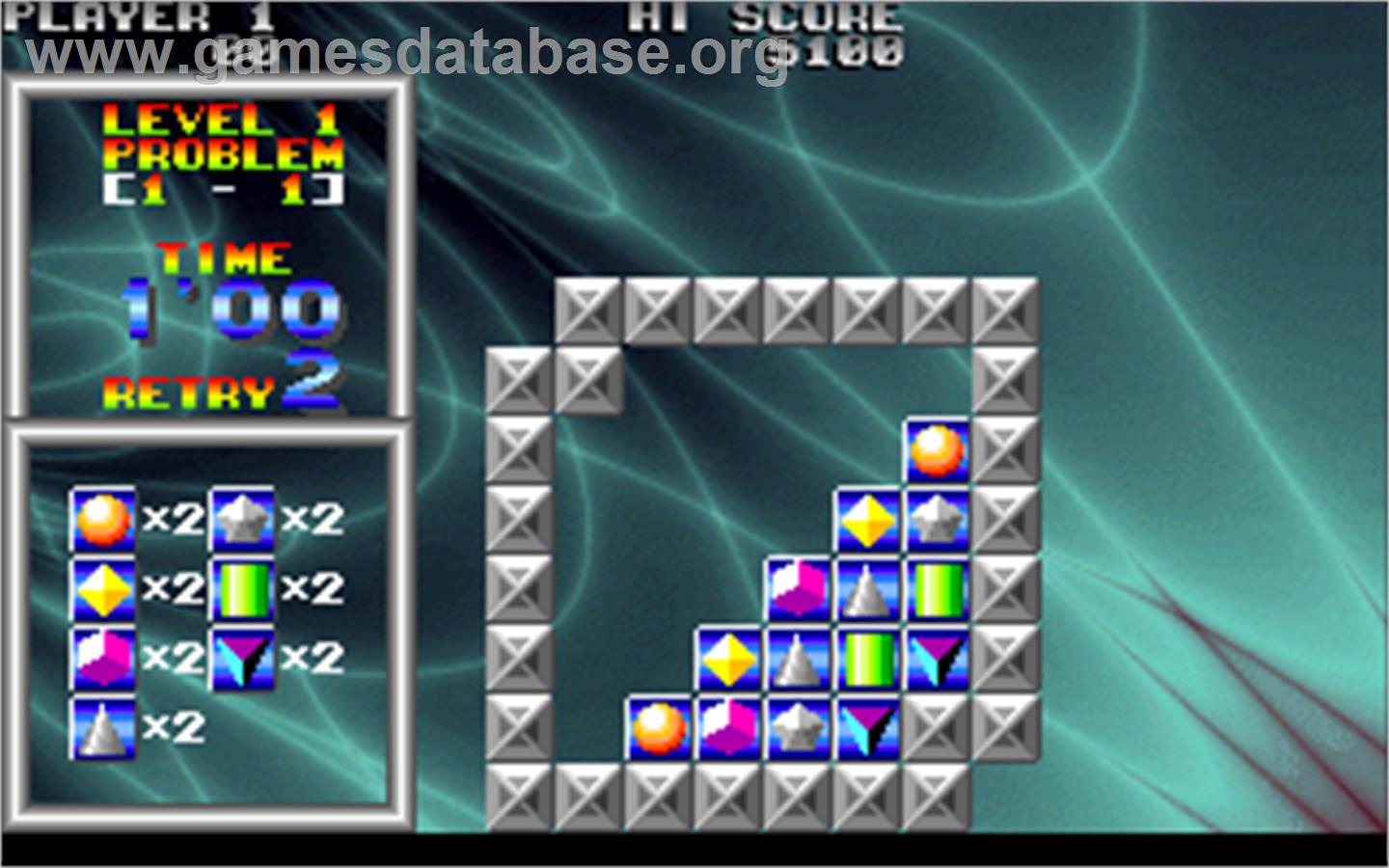 Brix (1993) - Microsoft DOS - Artwork - In Game
