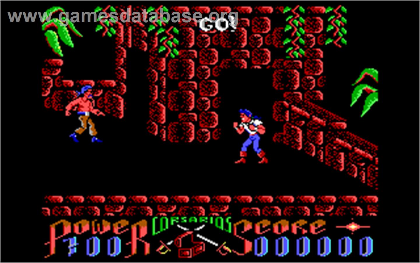 Corsaires - Microsoft DOS - Artwork - In Game