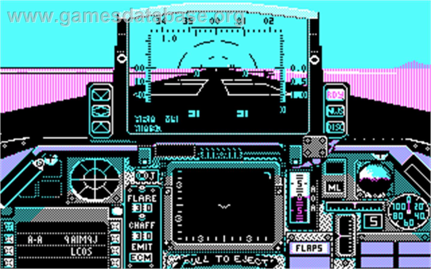 Falcon - Microsoft DOS - Artwork - In Game