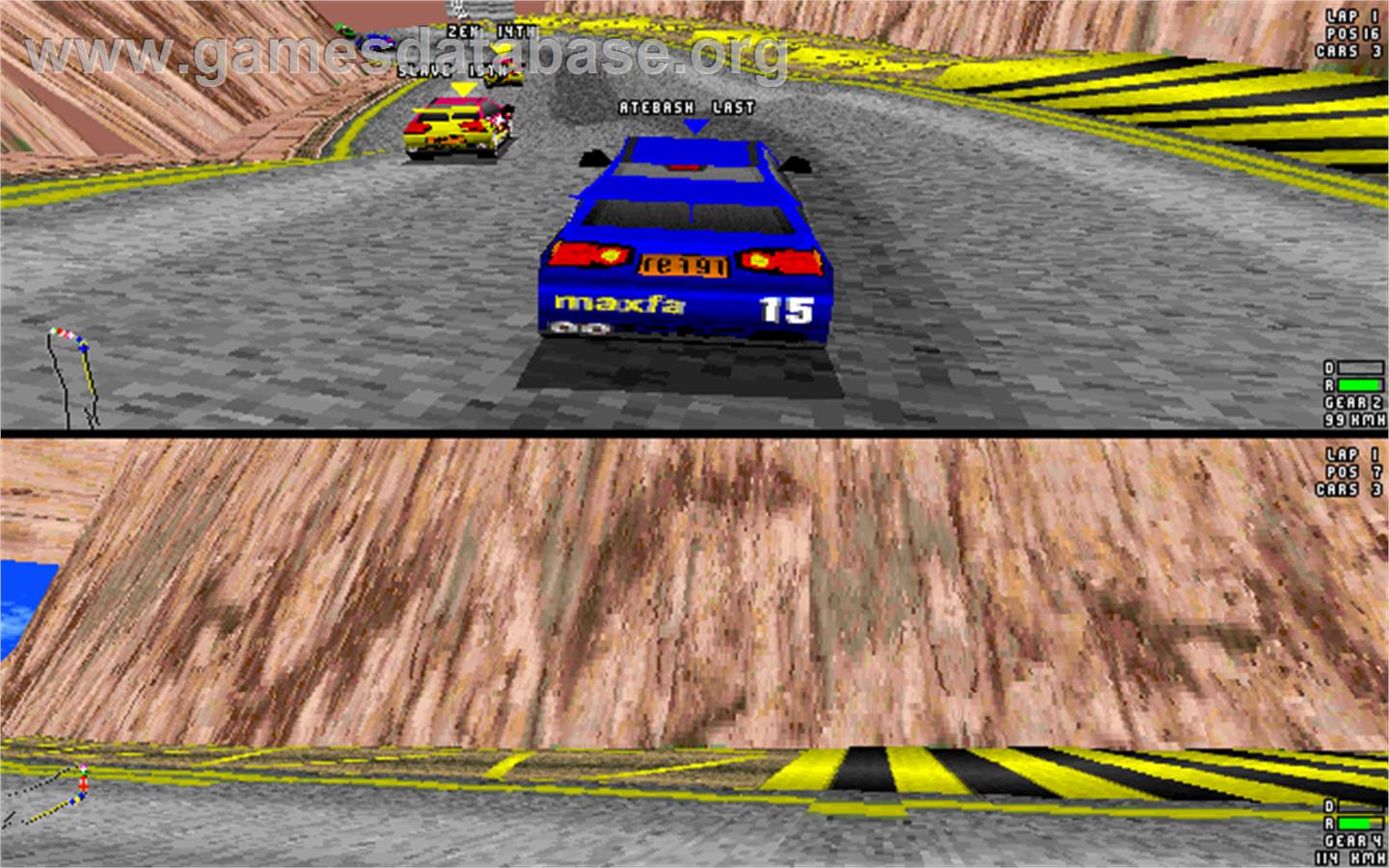 Fatal Racing - Microsoft DOS - Artwork - In Game