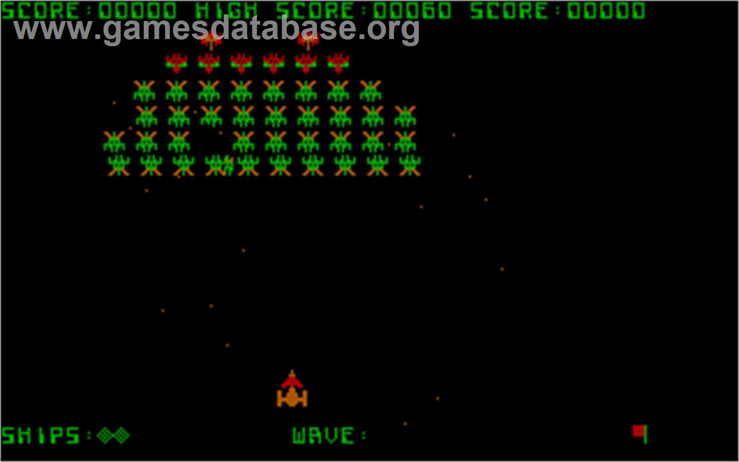 Galaxian - Microsoft DOS - Artwork - In Game