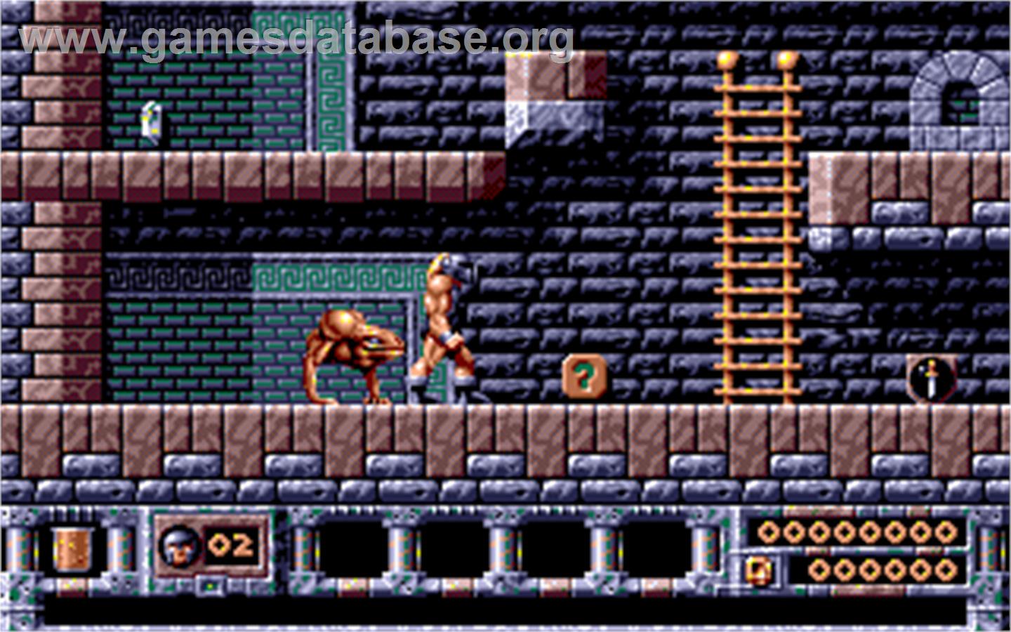 Gods - Microsoft DOS - Artwork - In Game