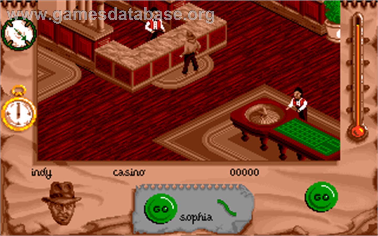Indiana Jones And The Fate Of Atlantis - Microsoft DOS - Artwork - In Game