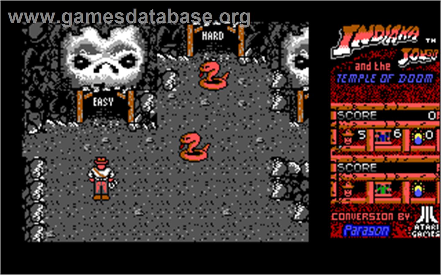Indiana Jones And The Temple Of Doom - Microsoft DOS - Artwork - In Game
