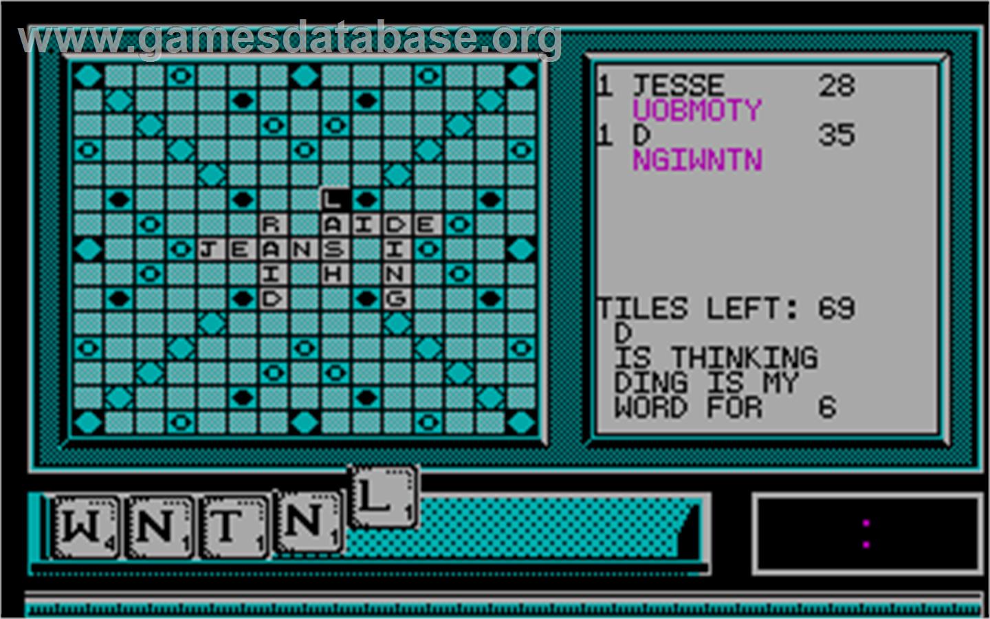 Scramble - Microsoft DOS - Artwork - In Game
