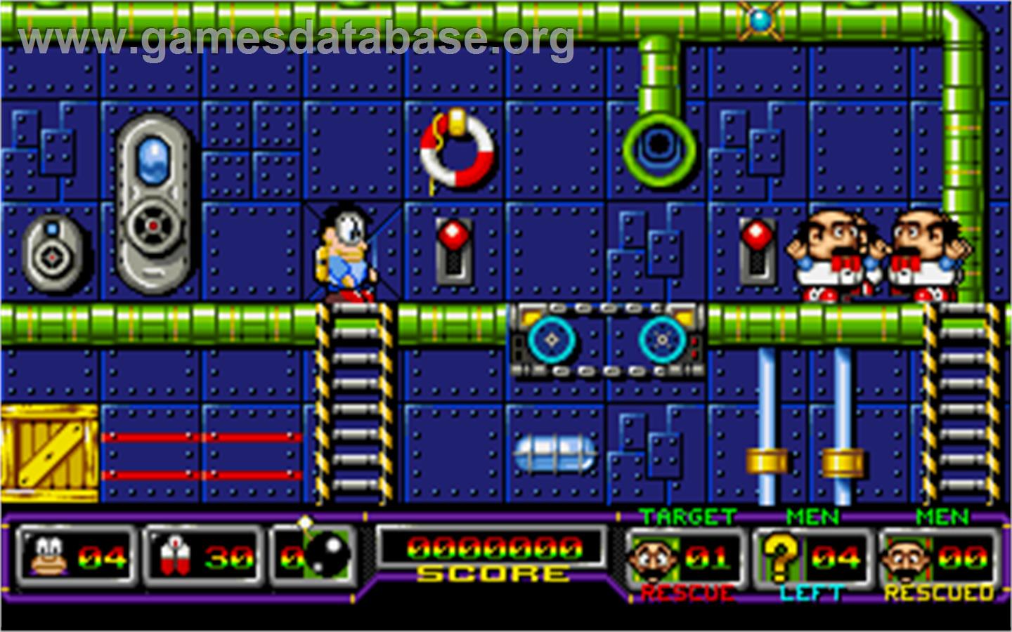 Sink or Swim - Microsoft DOS - Artwork - In Game