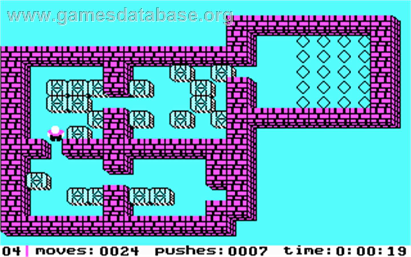 Soko-ban - Microsoft DOS - Artwork - In Game