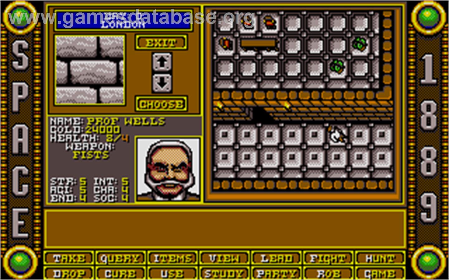 Space 1889 - Microsoft DOS - Artwork - In Game