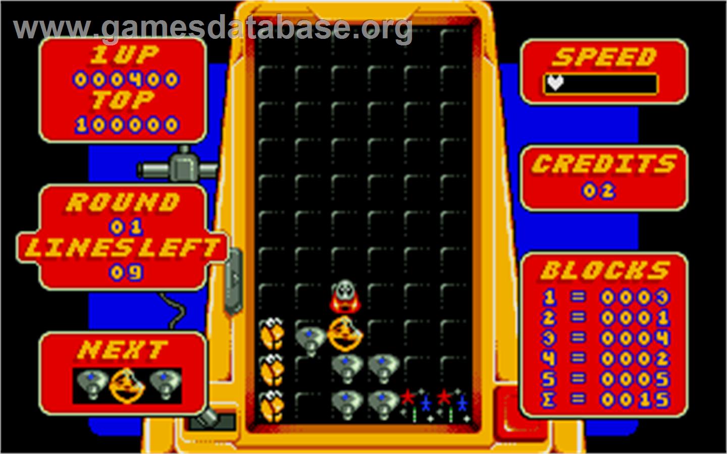 Stack Up - Microsoft DOS - Artwork - In Game