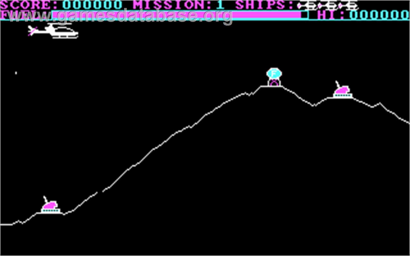Striker (1985) - Microsoft DOS - Artwork - In Game