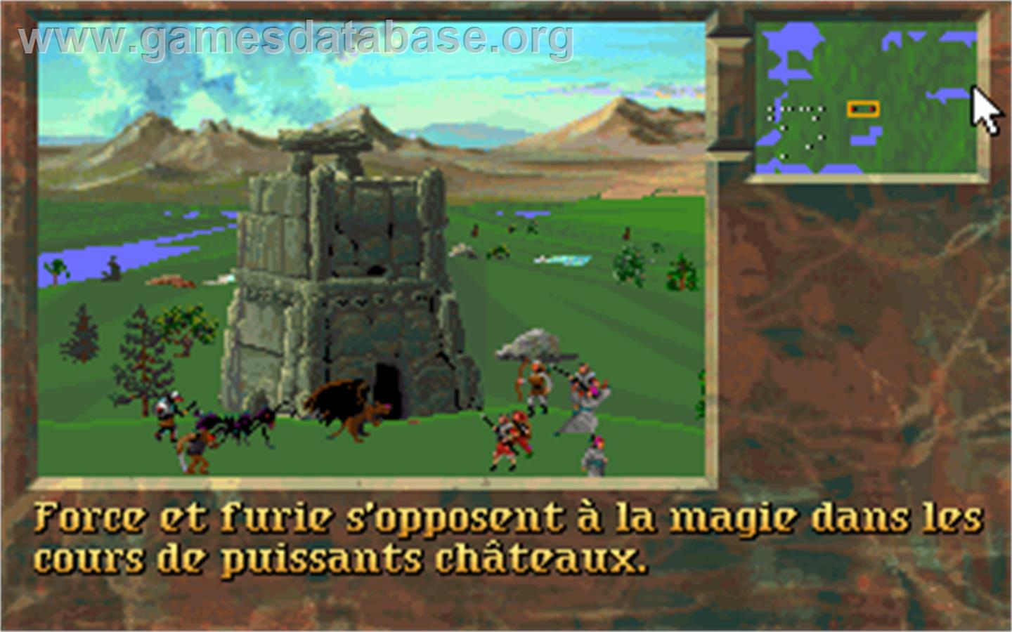 Stronghold - Microsoft DOS - Artwork - In Game