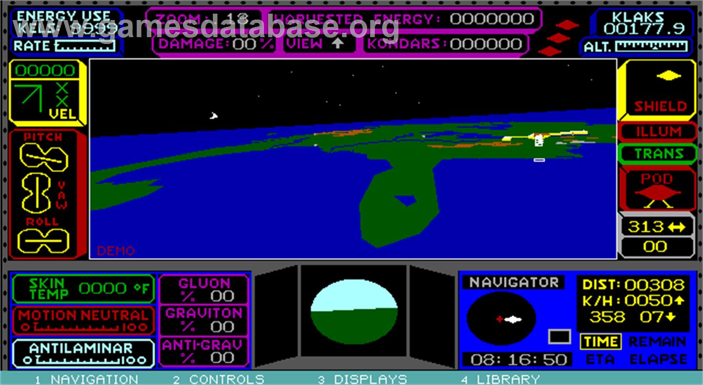 UFO - Microsoft DOS - Artwork - In Game