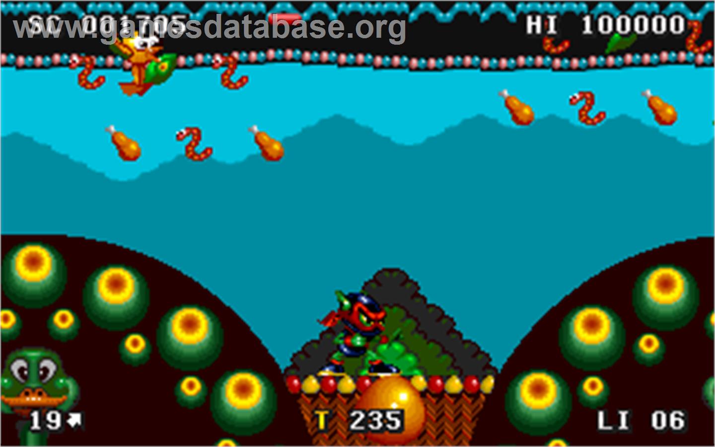 Zool 2 - Microsoft DOS - Artwork - In Game
