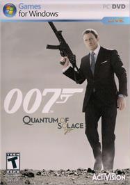 Box cover for 007 - Quantum of Solace on the Microsoft Windows.