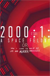 Box cover for 2000 - 1 - A Space Felony on the Microsoft Windows.