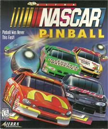 Box cover for 3-D Ultra NASCAR Pinball on the Microsoft Windows.