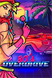 Box cover for 80's Overdrive on the Microsoft Windows.