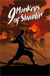 Box cover for 9 Monkeys of Shaolin on the Microsoft Windows.