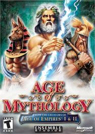 Box cover for Age of Mythology on the Microsoft Windows.