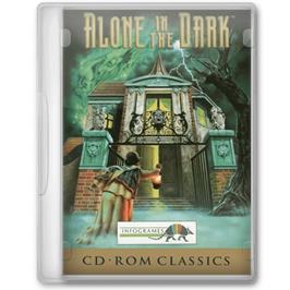 Box cover for Alone in the Dark on the Microsoft Windows.