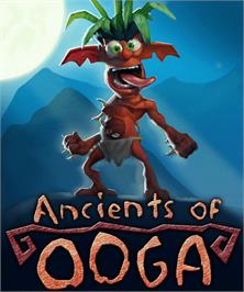 Box cover for Ancients of Ooga on the Microsoft Windows.