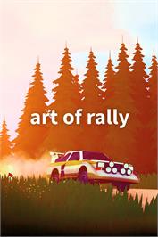 Box cover for Art of Rally on the Microsoft Windows.